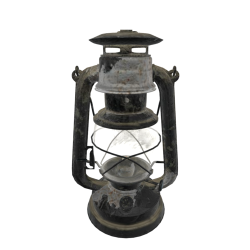 Old Lantern 3D model preview