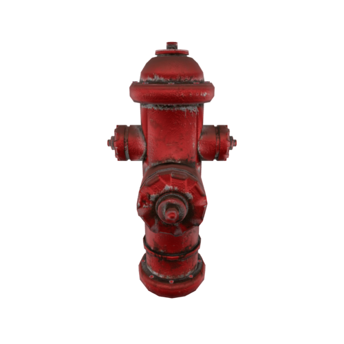 Dog Bathroom 3D model preview