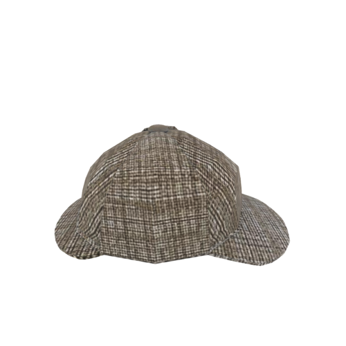 Detective Hat 3D model preview