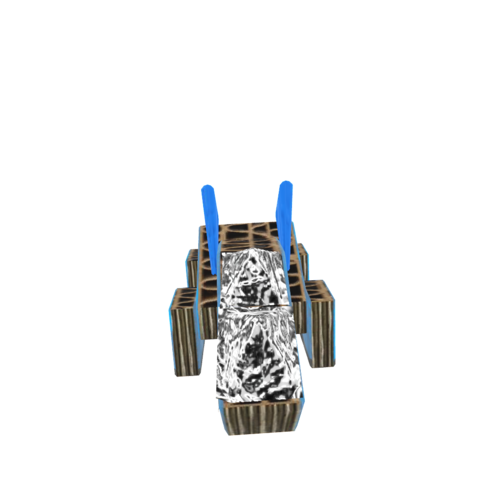 Crafted Rhinono 3D model preview