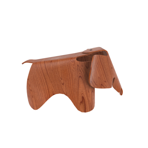 Eames Plywood Elephant 3D model preview