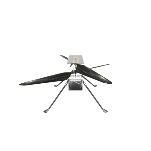 NASA Mars Helicopter Ingenuity 3D model preview