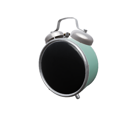 Alarm Clock 01 3D model preview