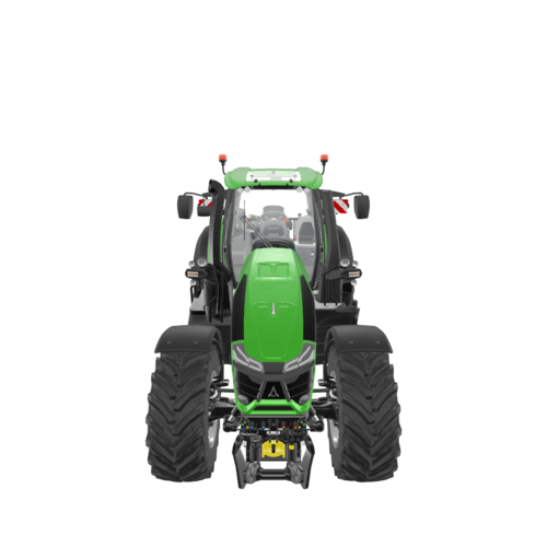 Deutz Tractor 3D model preview